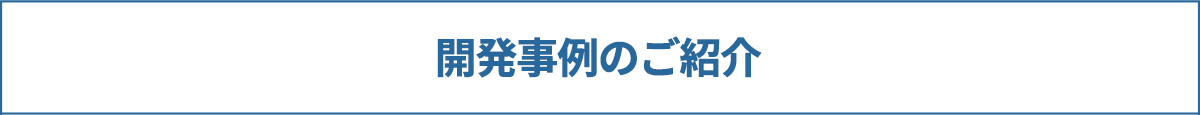 開発事例のご紹介